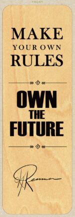 Own The Future Bookmark